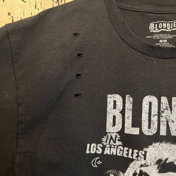 Blonde in Los Angeles Women’s distressed T-shirt. - Picture 4 of 11